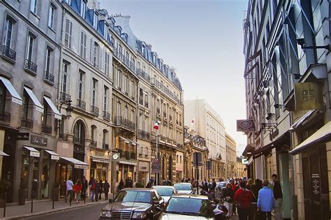 saint honore street paris.